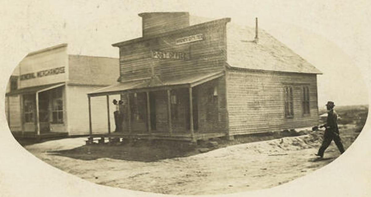 Archer City's First Post Office